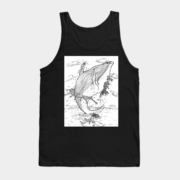 Wicked Whale Tank Top by ZandroLex